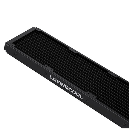 LovingCool DP-01 Series – 360mm Screen Water Cooling (Black Edition)