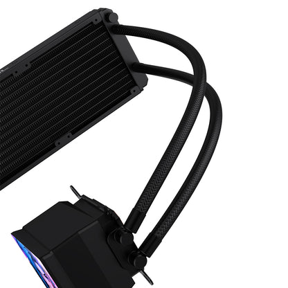 LovingCool DP-01 Series – 360mm Screen Water Cooling (Black Edition)