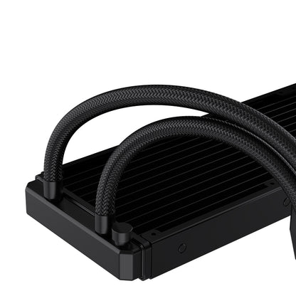 LovingCool DP-01 Series – 360mm Screen Water Cooling (Black Edition)