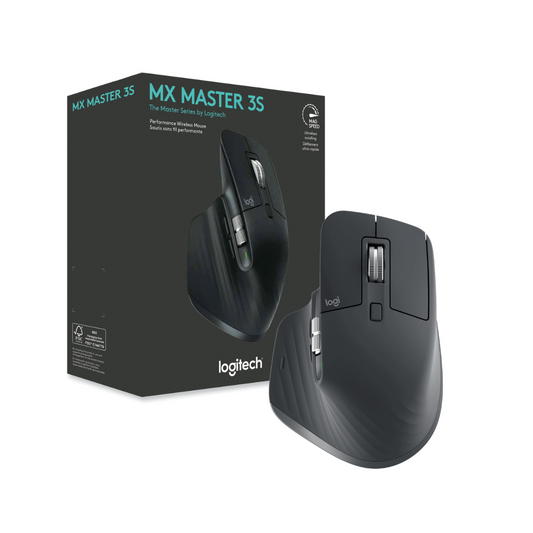 LOGITECH MX MASTER 3S MOUSE GRAPHITE
