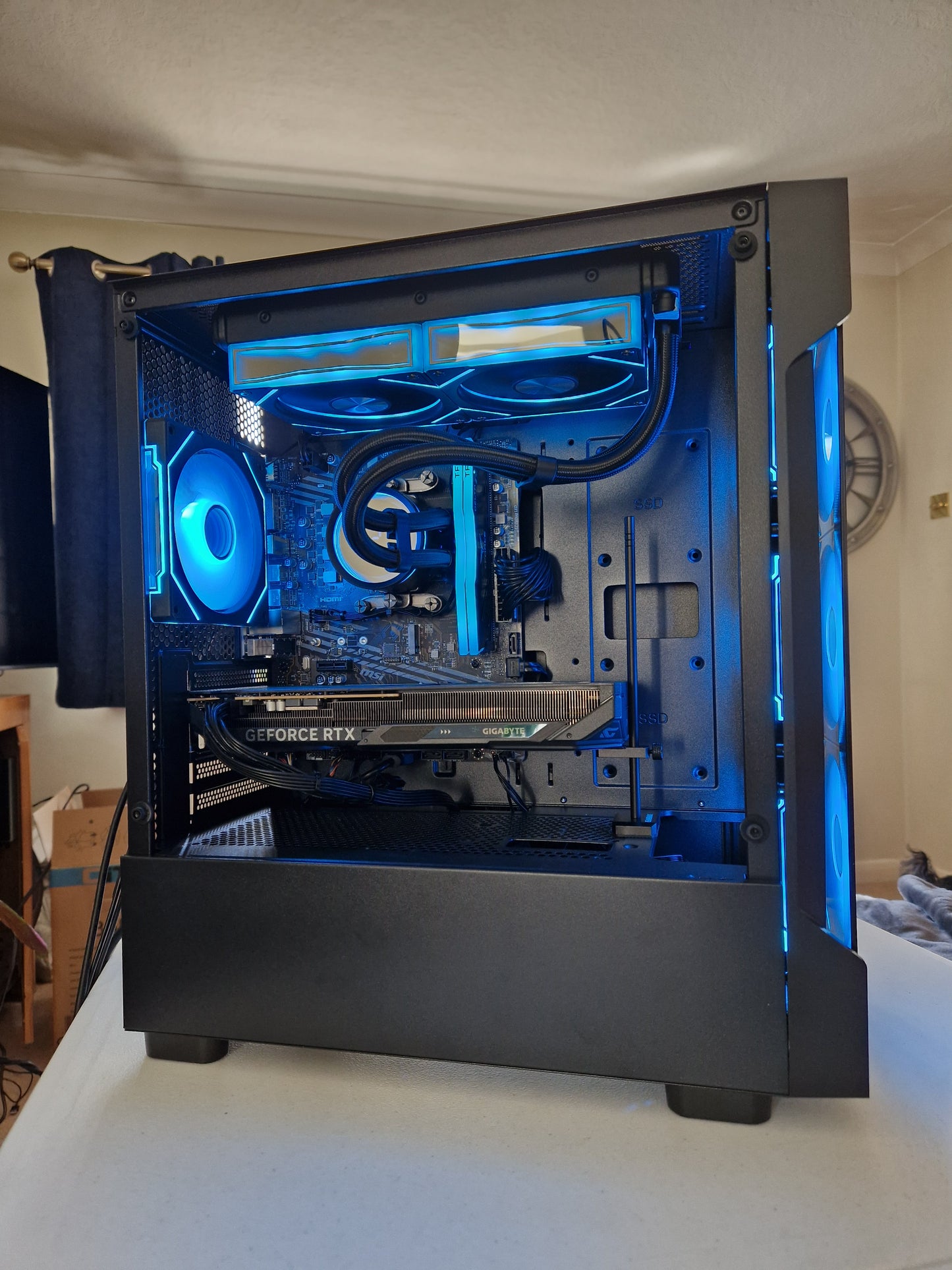 THE PHOENIX — Ryzen 7 5700X | RTX 5060 | 32GB RAM | 1TB NVMe | 240mm AIO | ARGB Infinity Case | Fortnite & GTA | DDR4 | Streaming Ready