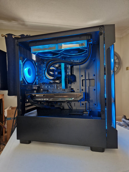 THE PHOENIX — Ryzen 7 5700X | RTX 5060 | 32GB RAM | 1TB NVMe | 240mm AIO | ARGB Infinity Case | Fortnite & GTA | DDR4 | Streaming Ready