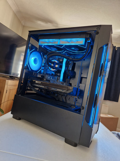 THE PHOENIX — Ryzen 7 5700X | RTX 5060 | 32GB RAM | 1TB NVMe | 240mm AIO | ARGB Infinity Case | Fortnite & GTA | DDR4 | Streaming Ready