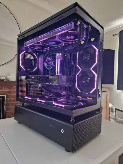The N80 Stormstrike Ultra — RX 9070 XT • Ryzen 5 7500X3D • 32GB DDR5 • 2TB NVMe • ARGB AIO | 1440p Gaming | Streaming Ready