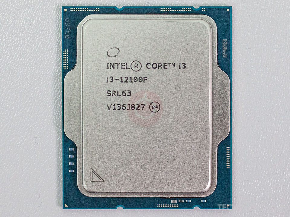 INTEL CORE I3-12100F CPU
