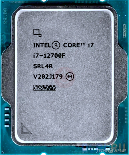 Intel Core i7-12700F Processor - 12 Cores up to 4.9 GHz LGA1700