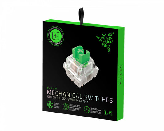 RAZER MECHANICAL SWITCHES GREEN CLICKY