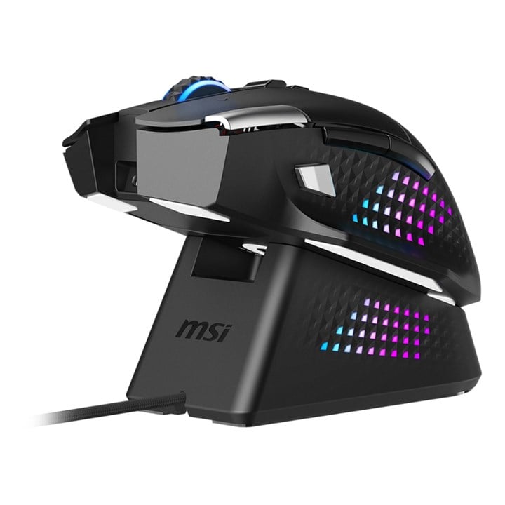 Versa Pro W Mouse with Dock - White