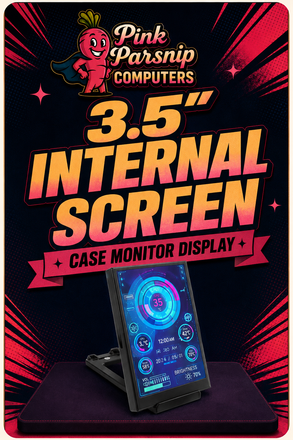3.5" Internal Performance Screen Upgrade