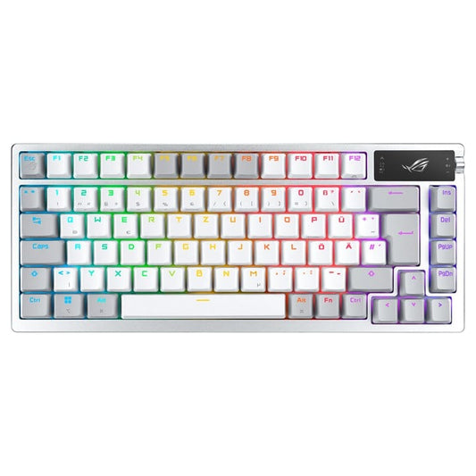 Asus ROG Azoth Wireless Gaming Keyboard - White NX Snow Switches