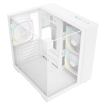 Ryzen 5 3600 • GTX 1070 8GB • 16GB DDR4 • 1TB SSD — Whiteout Gaming PC