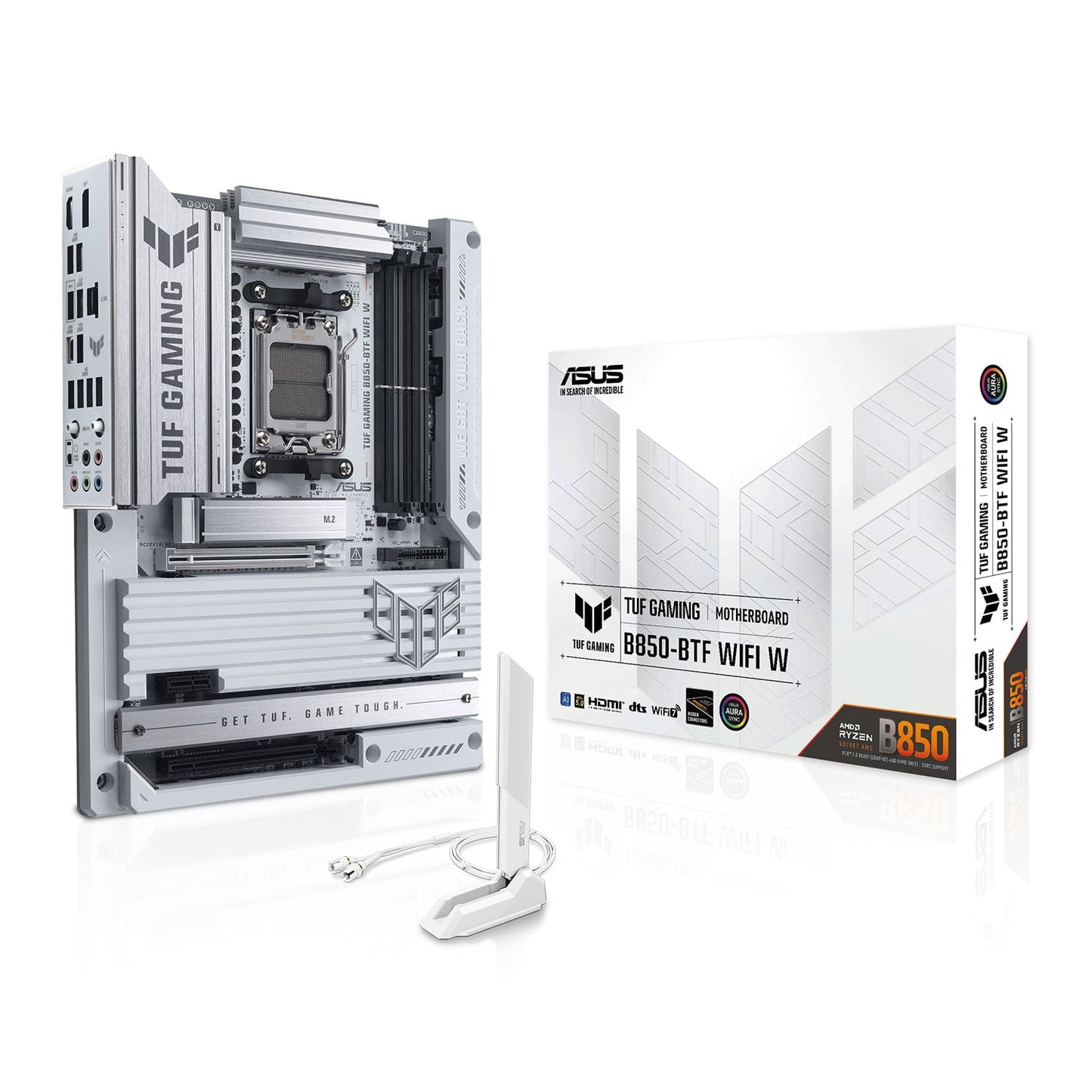 The Opal Luxe | Ryzen 7 9850X3D | RTX 5070 Ti 16GB | 64GB DDR5 | 2TB Gen5 NVMe | White Lian Li LCD Showcase Gaming PC