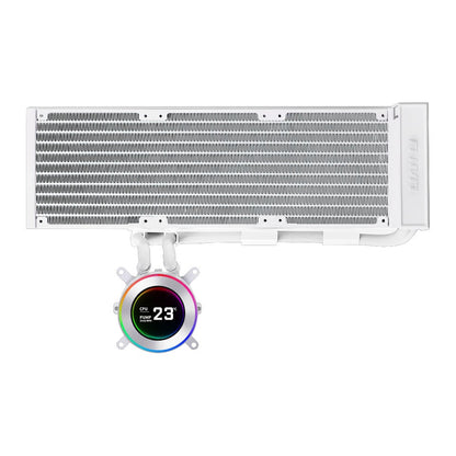 The Opal Luxe | Ryzen 7 9850X3D | RTX 5070 Ti 16GB | 64GB DDR5 | 2TB Gen5 NVMe | White Lian Li LCD Showcase Gaming PC