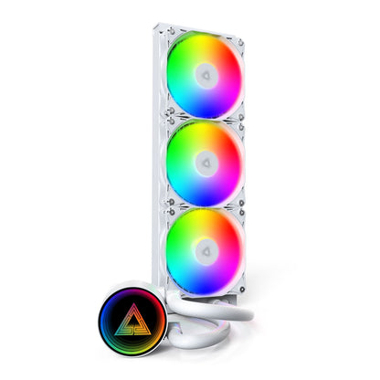 The Whiteout 3070 Ryzen 5 5600 RTX 3070 8GB 32GB RAM 1TB SSD White RGB Gaming PC