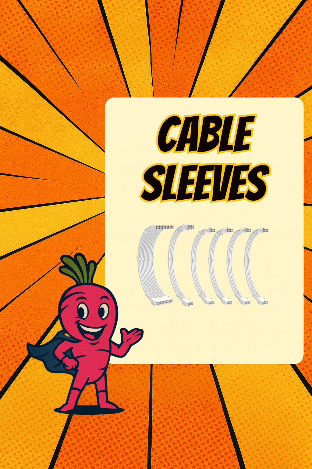 Cable Sleeving Pack (Colour-Matched)