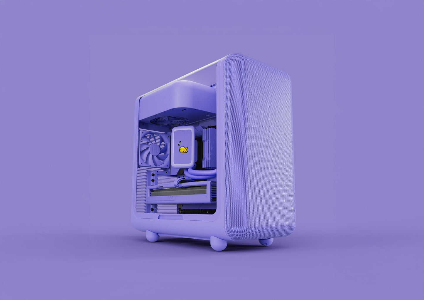HYTE X50 MID TOWER CASE TARO MILK