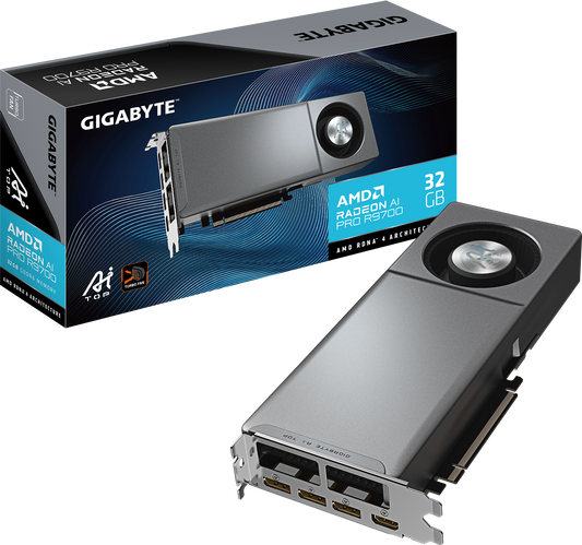 GIGABYTE AI PRO R9700 32GB AI TOP