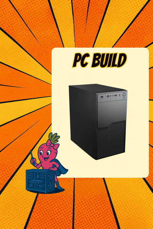 New Build Fee – Standard PC (Mobo, RAM, GPU, PSU, up to 4 fans)