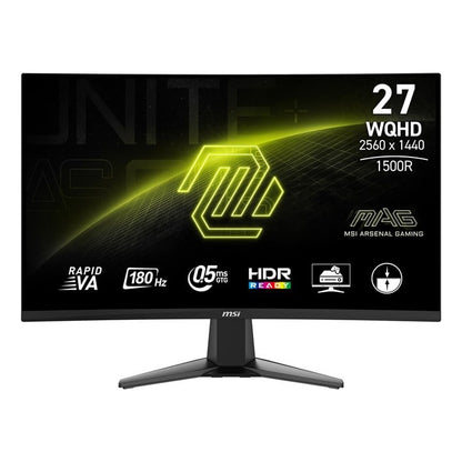 MSI MAG 27CQ6F 27" WQHD Curved Gaming Monitor