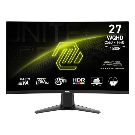 MSI MAG 27CQ6F 27" WQHD Curved Gaming Monitor