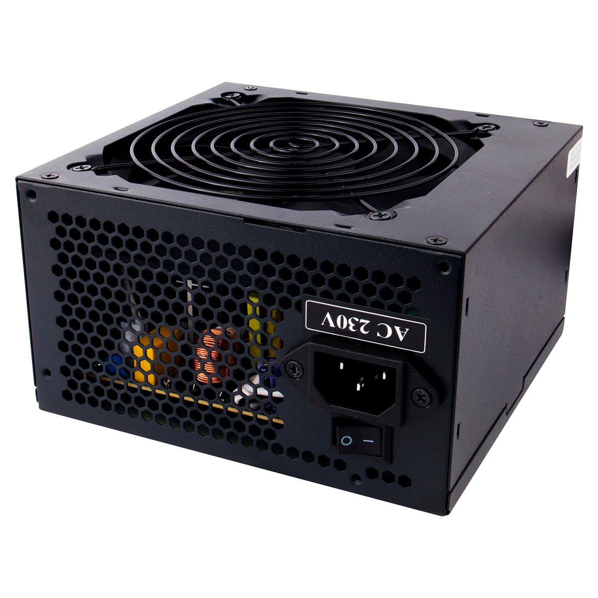 500W Builder Black 12cm PSU - Pink Parsnip Computers