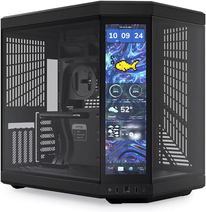 Racer Y70 X – RTX 5070 Ti | Ryzen 7 7800X3D | 32GB DDR5 | HYTE Y70 Touch | 1440p Gaming | Fortnite & GTA | Streaming Ready