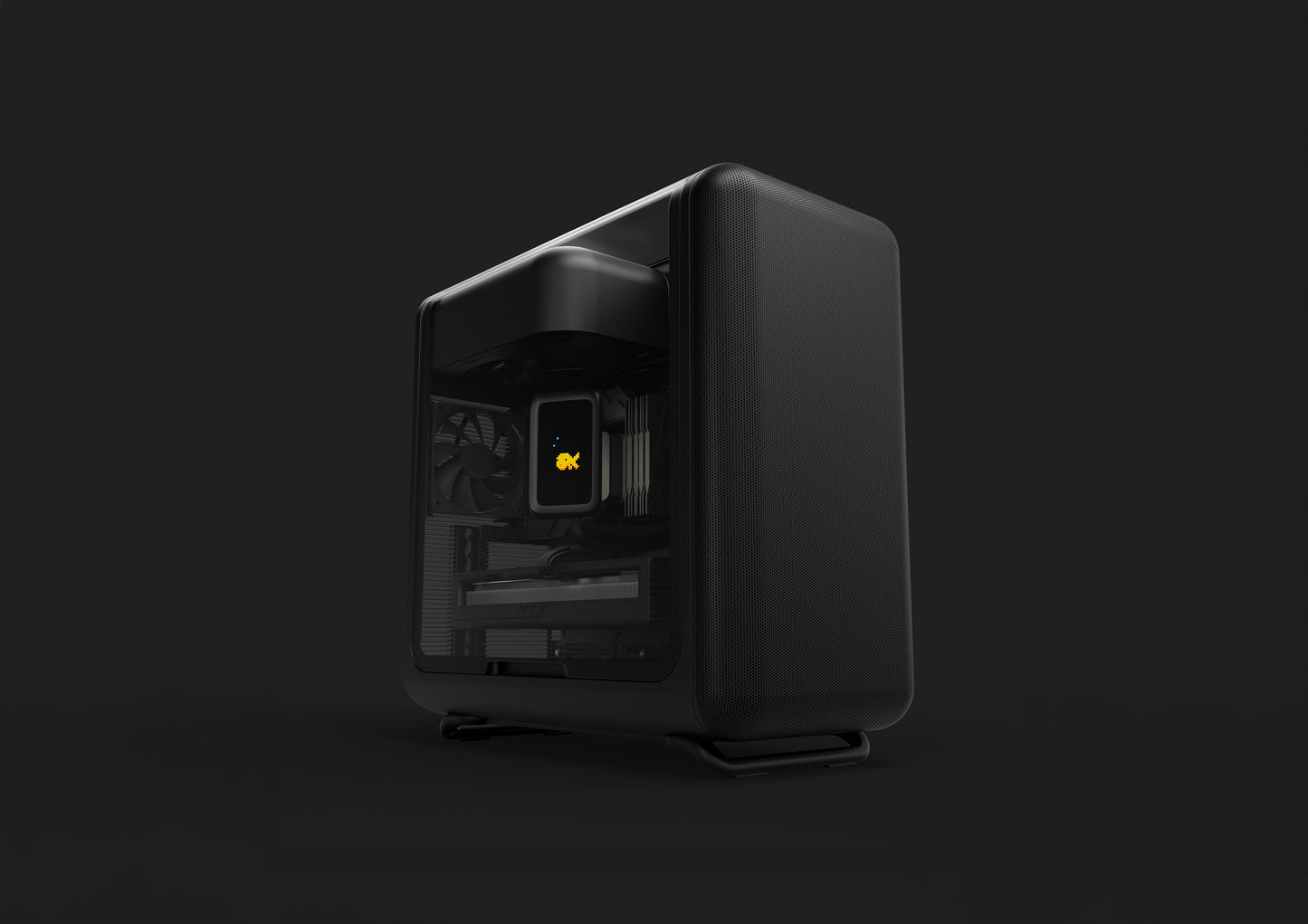 HYTE X50 AIR MID TOWER CASE PITCH BLACK