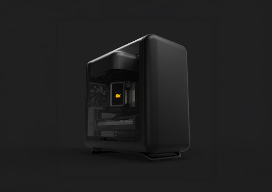 HYTE X50 MID TOWER CASE PITCH BLACK