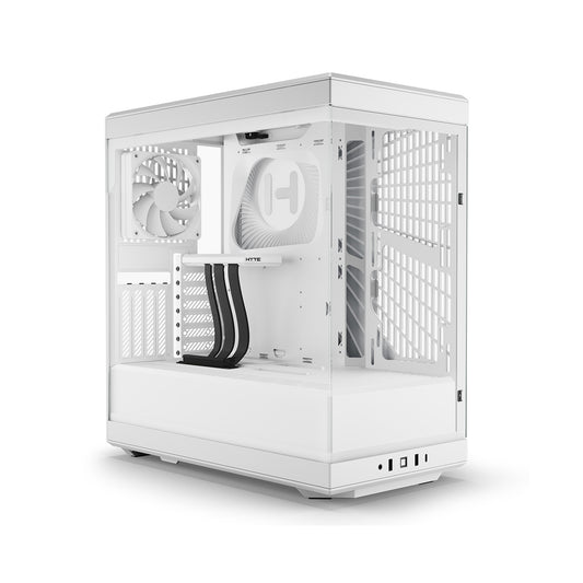 HYTE Y40 MID TOWER CASE SNOW WHITE