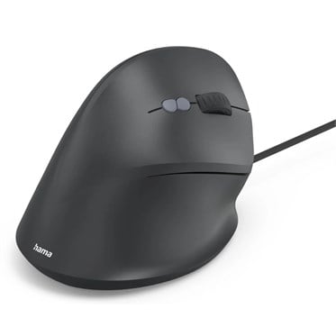ECM-500R Ergonomic Wired Mouse - Black