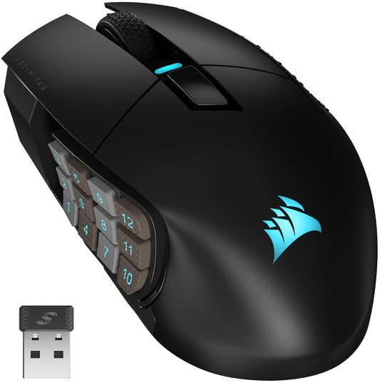 CORSAIR SCIMITAR RGB ELITE MOUSE BLACK