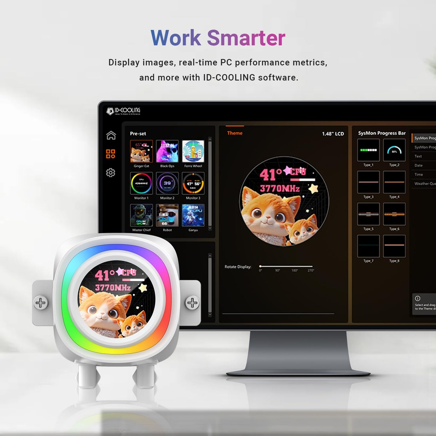 THE FROSTBITE 1080 – All-White 1080p Gaming Beast