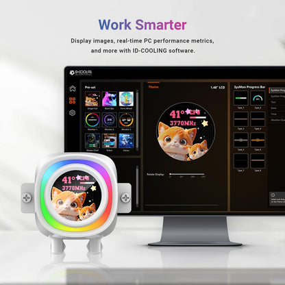 THE FROSTBITE 1080 – All-White 1080p Gaming Beast