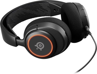 SteelSeries Arctis Nova 3 Wired On-ear Stereo Gaming Headset - Black