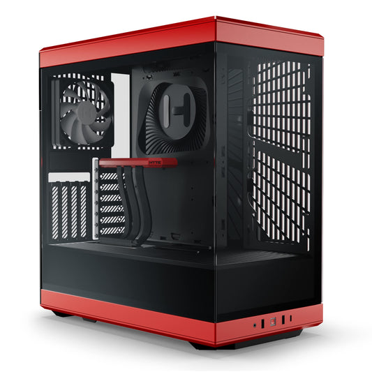 HYTE Y40 MID TOWER CASE RED
