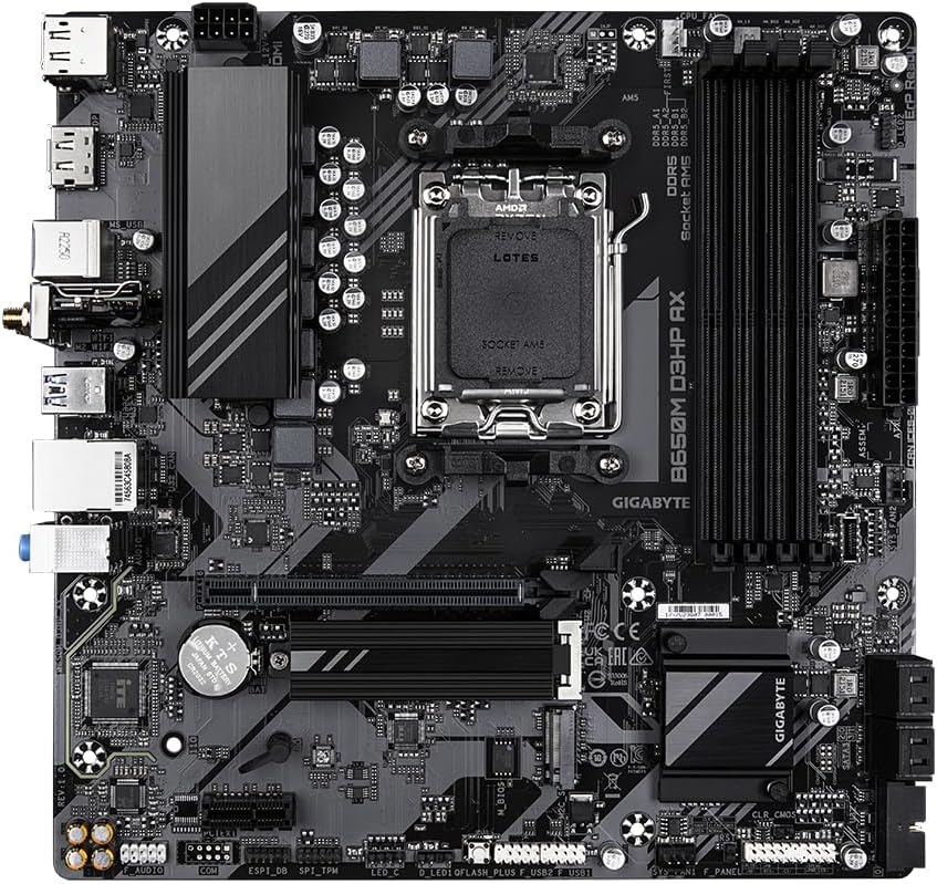 The Mercury – Ryzen 5 7600X | RTX 5060 | 32GB DDR5 | 1TB NVMe | Wi-Fi | 1080p / 1440p Gaming PC