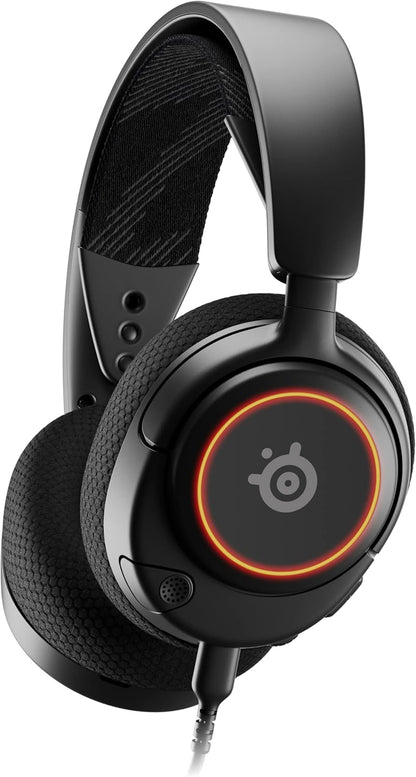 SteelSeries Arctis Nova 3 Wired On-ear Stereo Gaming Headset - Black