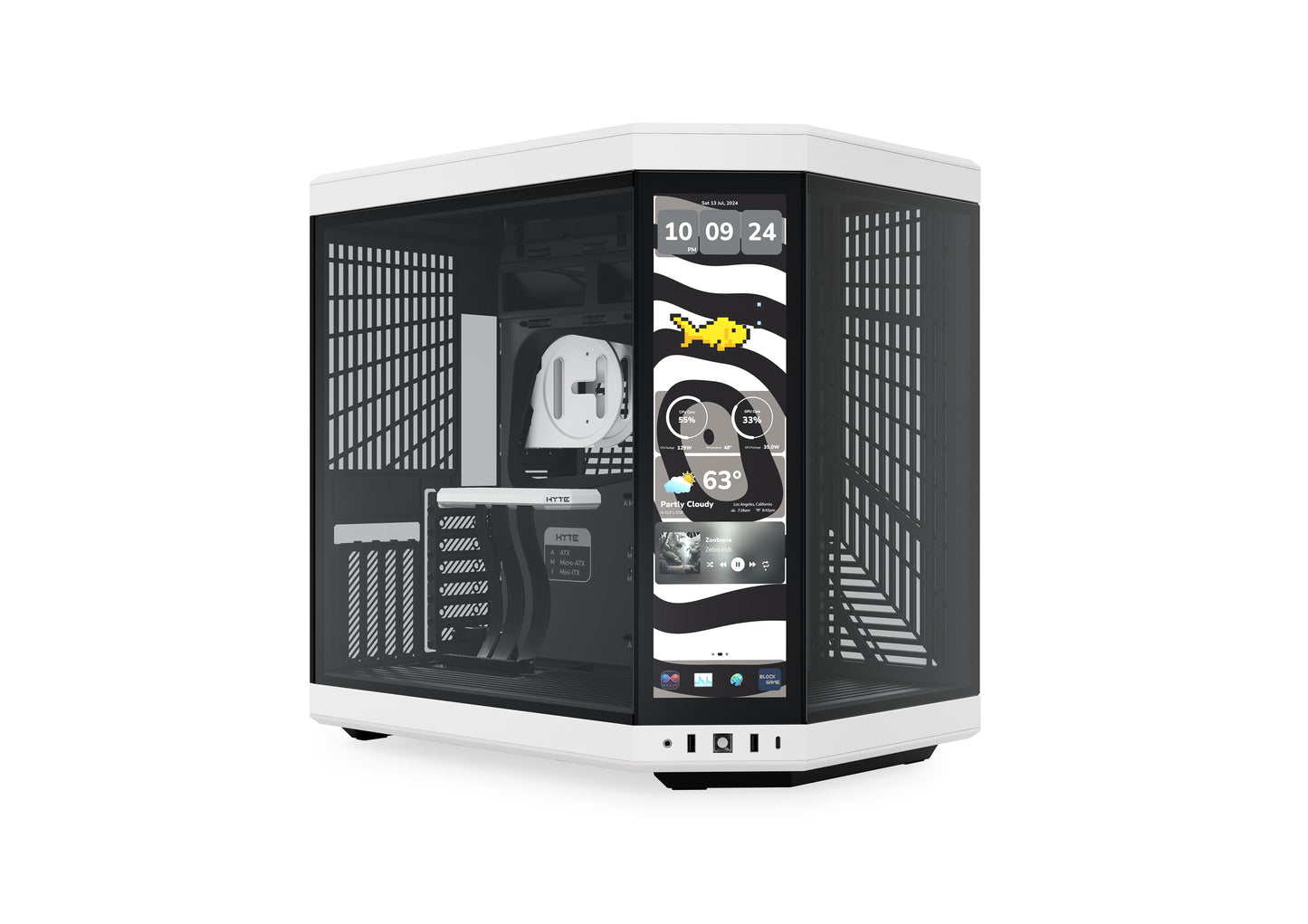 HYTE Y70 TOUCH INFINITE CASE PANDA
