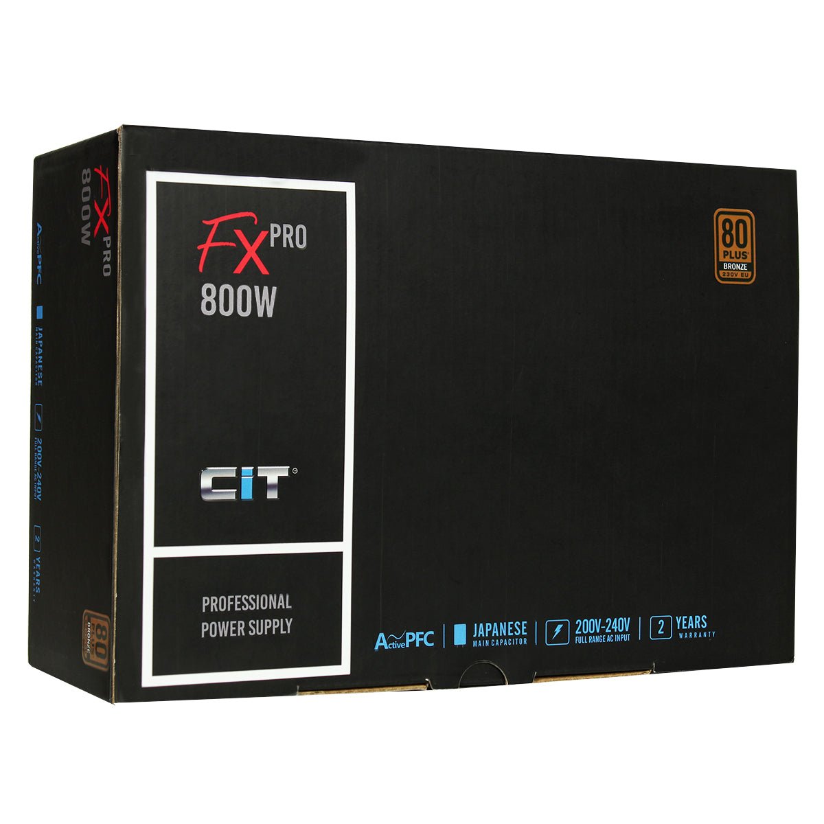 800W FX Pro 14cm Fan APFC 80 Plus - Pink Parsnip Computers