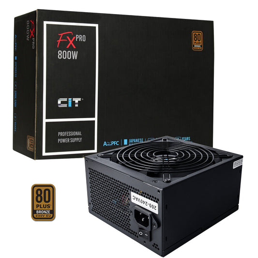 800W FX Pro 14cm Fan APFC 80 Plus - Pink Parsnip Computers