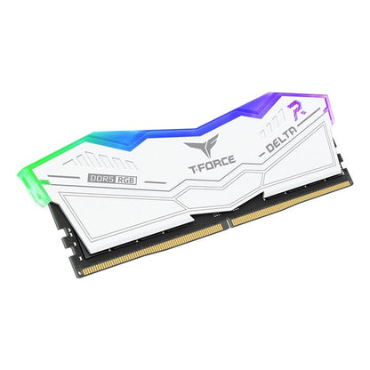 DELTA RGB DDR5 WHT 32GB(2X16GB) 6400