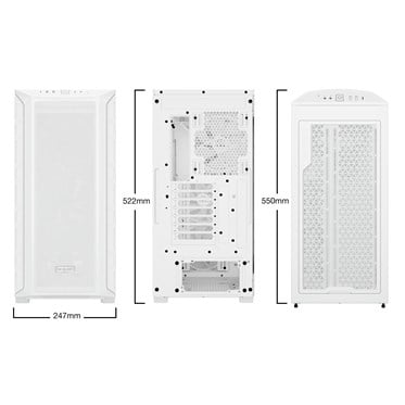 Shadow Base 800 FX RGB PC Case - White