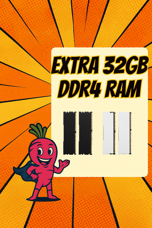 Extra 32GB DDR4 RAM Upgrade