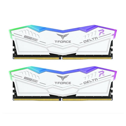 DELTA RGB DDR5 WHT 32GB(2X16GB) 6400