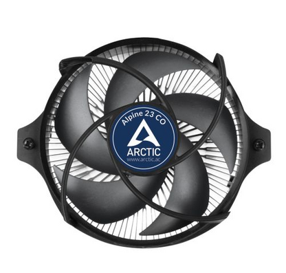 Arctic Alpine 23 CO Compact Heatsink & Fan for Continuous Operation, AMD AM5/AM4, Dual Ball Bearing, 100W TDP