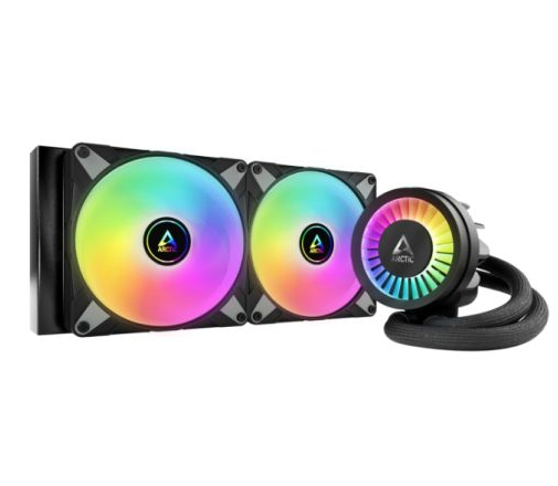 Arctic Liquid Freezer III A-RGB 280mm Liquid CPU Cooler, P14 PWM PST ARGB Fans & ARGB PWM Controlled Pump, Black