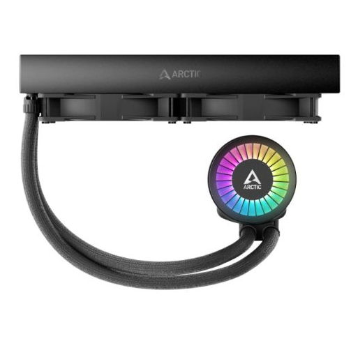 Arctic Liquid Freezer III A-RGB 280mm Liquid CPU Cooler, P14 PWM PST ARGB Fans & ARGB PWM Controlled Pump, Black