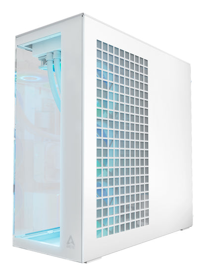 Arctic Xtender VG PC Case - White RGB Airflow Chassis