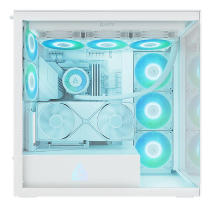 Arctic Xtender VG PC Case - White RGB Airflow Chassis