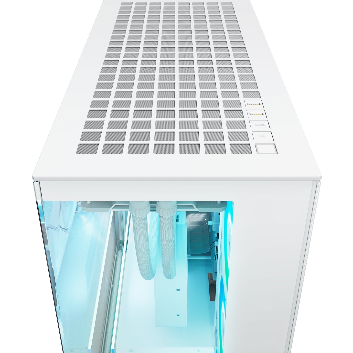 Arctic Xtender VG PC Case - White RGB Airflow Chassis